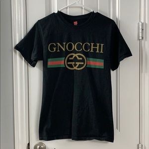 Gnocchi Not Gucci Tee Shirt (Hanes)